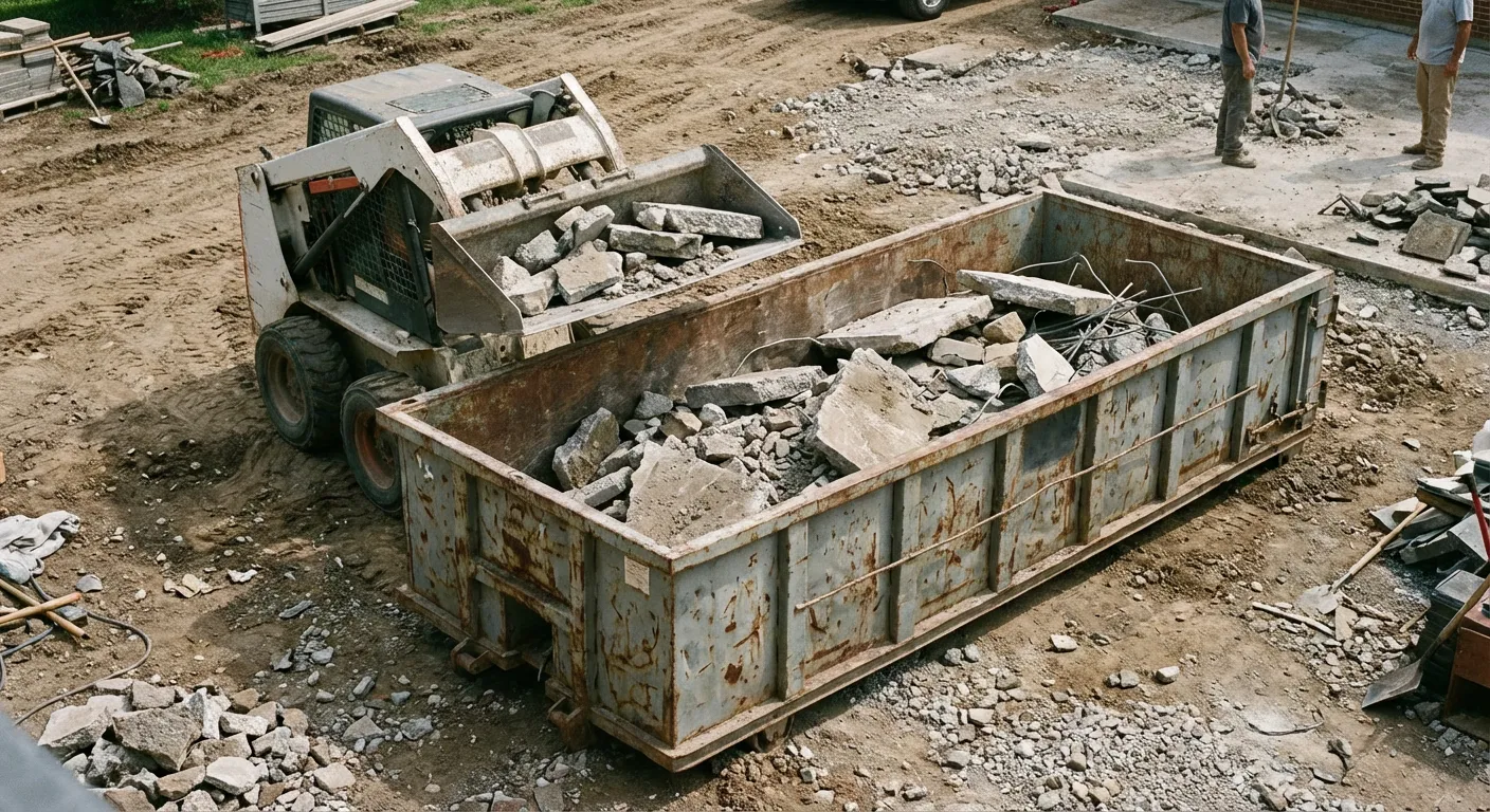 Heavy Concrete Patio Removal in Longview, TX