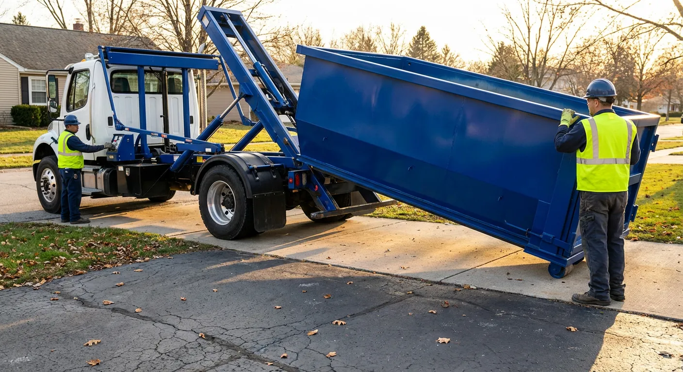 Roll-off dumpster rental service in Longview, TX