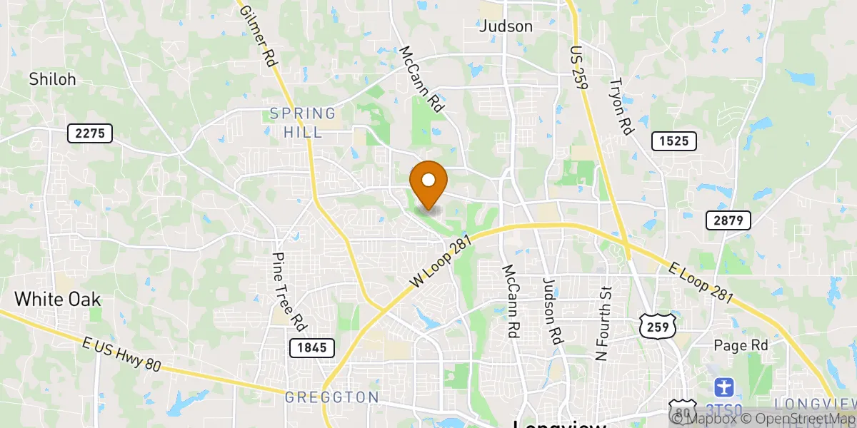 neighborhood map neighborhood map in Longview, TX