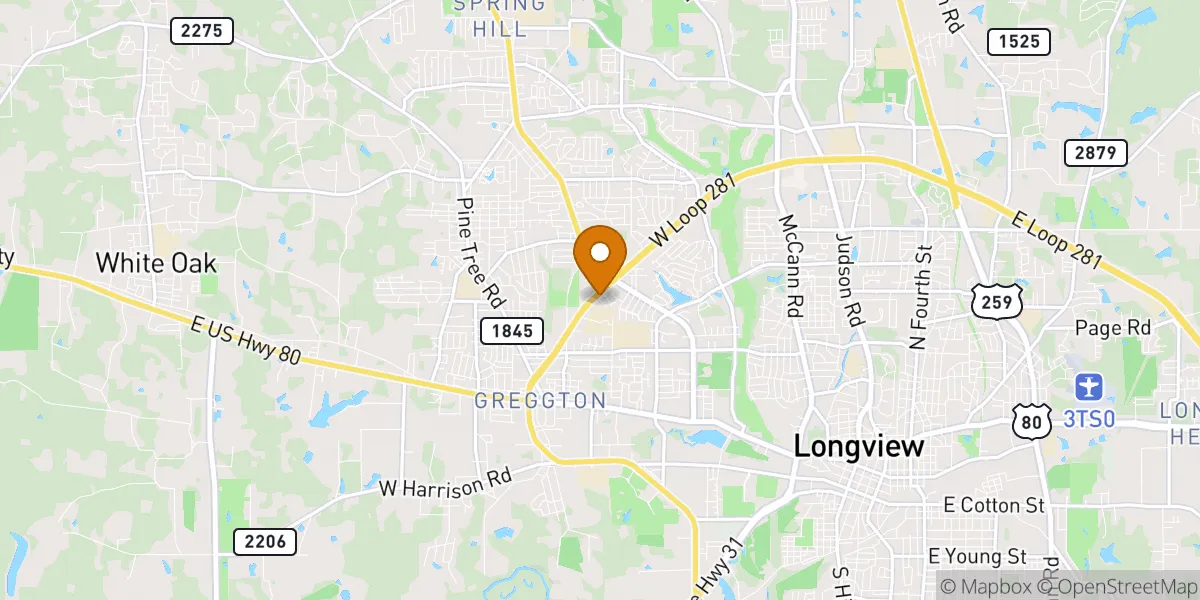 neighborhood map neighborhood map in Longview, TX