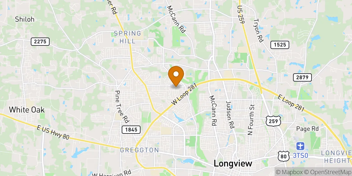 neighborhood map neighborhood map in Longview, TX